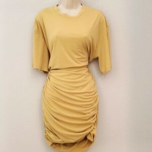 Zara Ruched Dress Mini